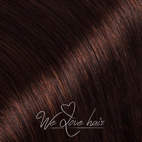 We Love Hair - Glamourous Brown - Clip in Set - 200g