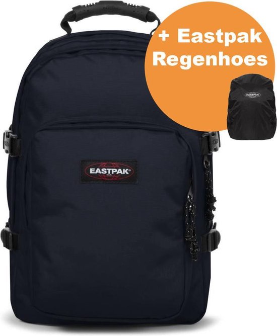 Eastpak Provider Rugzak Cloud Navy + Regenhoes Eastpak | bol.com