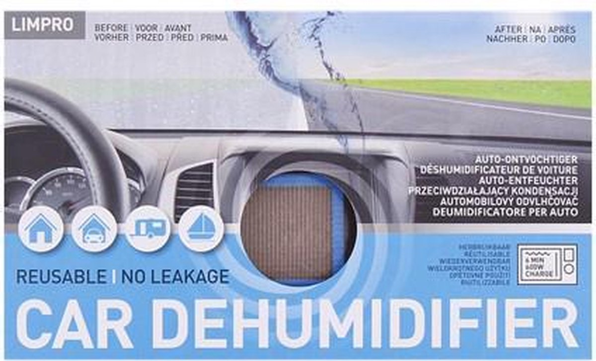 Déshumidificateur voiture et maison Lv-a300 - Absorbe l'humidité de  condensation humide gardant les pare-brise dégagés - Un réutilisable