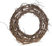 Kransen - Root wreath raw 59x17cm Natural