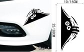 3D Sticker Decoratie Skelet Vingers en Dieren Auto Stickers Auto-sticker voor Cartoon Patroon Auto Styling Vinyl Zelfklevende Waterdichte Auto-stickers - Car1 / Small