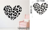 3D Sticker Decoratie Dier Luipaard Ogen Decal Woonkamer Vinyl Carving Muurtattoo Sticker voor Kinderkamer Home Raamdecoratie - Leopard8 / Large