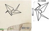 3D Sticker Decoratie Geometrische dieren Vinyl muurstickers Home Decor voor wanddecoratie Een verscheidenheid aan kleuren om uit te kiezen Kinder muurstickers - GEO20 / Large