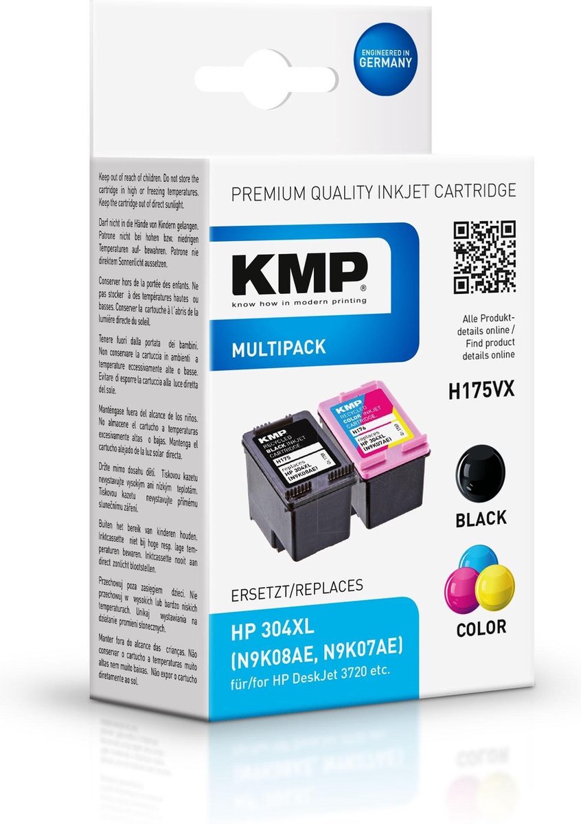 KMP 1759,4005 inktcartridge 2 stuk(s) Compatibel Cyaan