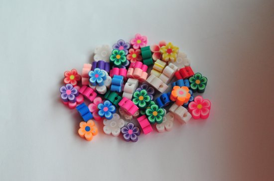 gevolg Schilderen Mens Prachtige bloemen kralen. Mix zakje met 50 stuks. | bol.com
