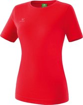 Erima Teamsport T-Shirt Dames Rood Maat 44
