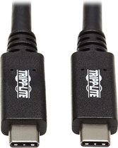 Tripp Lite U420-20N-G2-5A câble USB 0,5 m USB 3.2 Gen 2 (3.1 Gen 2) USB C Noir