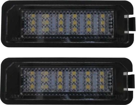 Kentekenverlichting LED SEAT IBIZA / CORDOBA / LEON / ALTEA / AROSA / TOLEDO LED