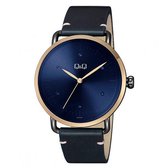 Mooi horloge Q&Q QB74J522Y-Blauw