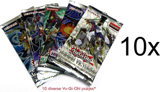 Afbeelding van het spel 10 diverse Yu-gi-oh! Booster Packs - Yu-gi-oh! kaarten