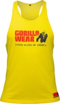 Gorilla Wear Classic Tank Top - Geel - S