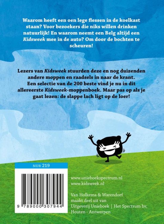 Kidsweek - Kidsweek moppenboek, Kidsweek | 9789000307944 | Boeken | bol.com