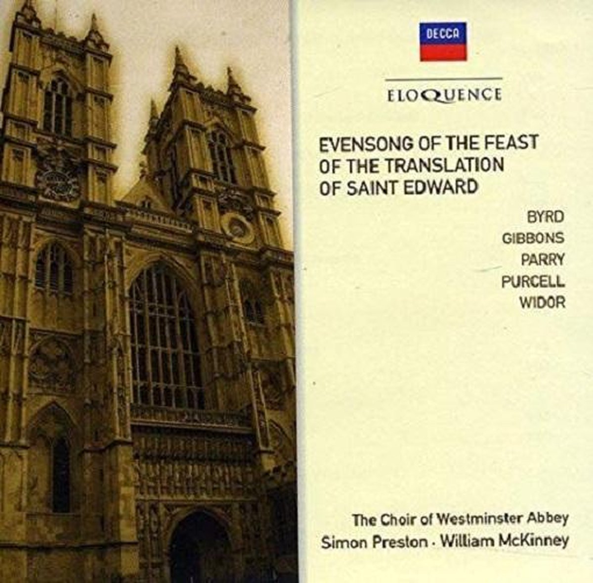 Evensong For The Translation Of Saint Edward