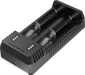Nitecore UI2 - 2 channel USB charger for Li-Ion batteries