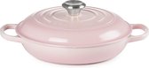 Bol.com Le Creuset Braadpan Campagnard Shell Pink - Ø 26 cm / 2.2 Liter aanbieding