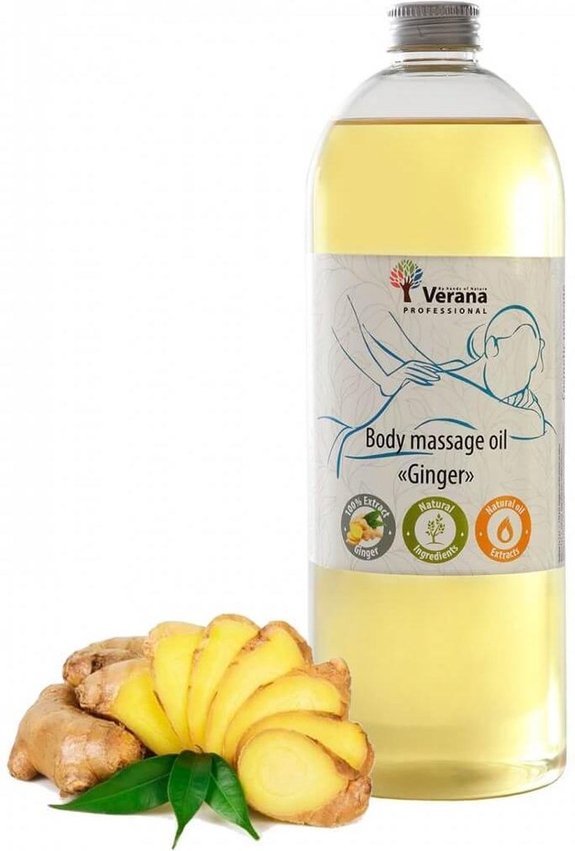 Verana Massageolie Gember 1L