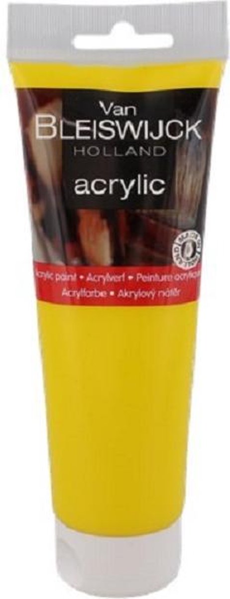 Acrylverf Primair Geel - Tube 250 ml