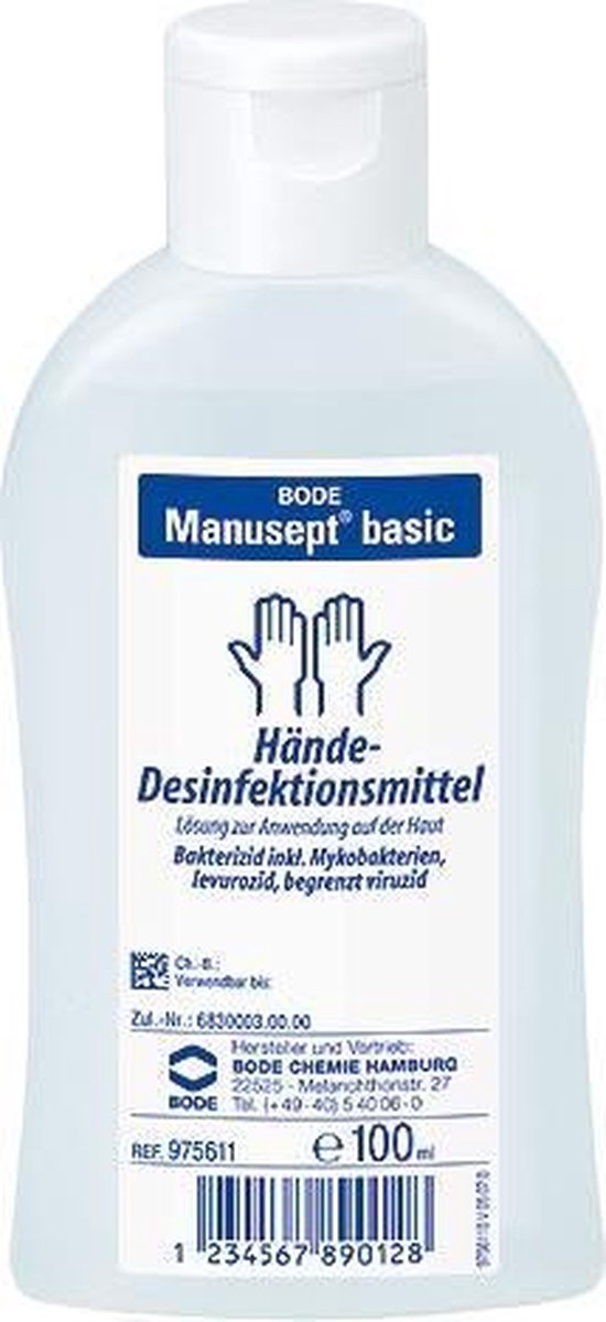 Bode handdesinfectiemiddel 100 ml. Alternatief voor Sterillium MED | bol.com