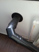 JustFire 80mm ROZET 200MM (tbv muurafdichting binnen)