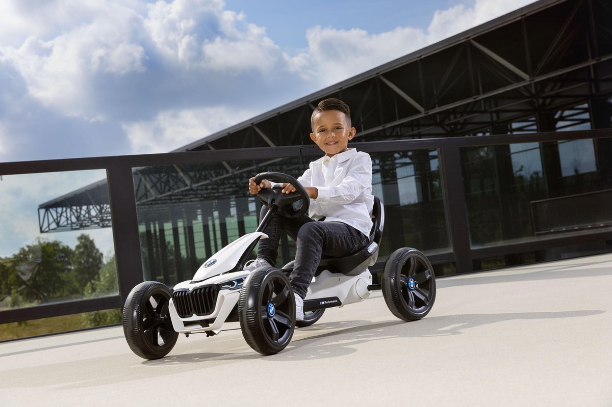 BERG Reppy BMW Skelter - Verstelbare Stoel - Met soundbox - 2,5+ Jaar - Wit - Officieel licentiemodel — afbeelding 4