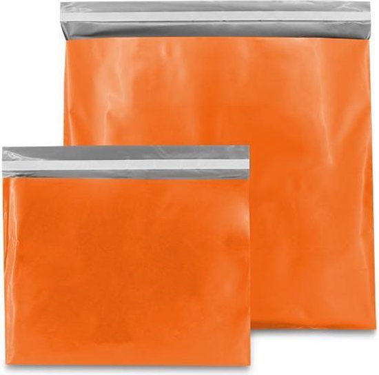 Inactief Afm parlement Plastic Verzendzakken Oranje 400 x 300 mm (M) - 100 micron - (Kleding -  Webshop... | bol.com