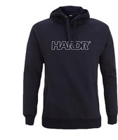 HARDR Outlined Hoodie Navy - Maat S