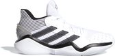 adidas Harden Stepback  Sportschoenen - Maat 44 - Mannen - wit/zwart/grijs