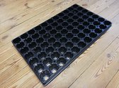 5 x Stevige Zaaitray Hard Plastic - 77 cellen (30x51 cm)- ZEER DUURZAAM - Kweekbak Zaaibak Kweektray Stektray