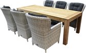 Marina Krista dining tuinset 240x100xH77,5 cm 7-delig wit