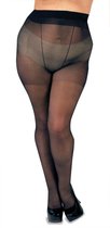 Supersize panty 20 den Glamory 8XL-10XL zwart