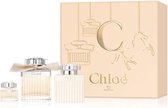 Chloe Signature SET Eau de parfum spray 75ml + perfumed water miniature spray 5ml + body lotion 100ml