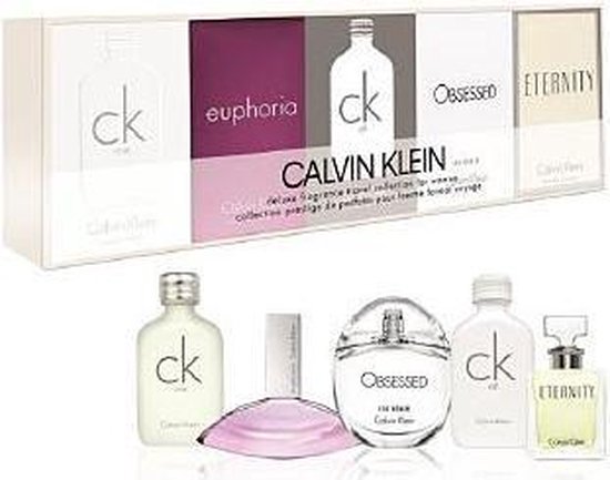 Calvin Klein - Calvin Klein Giftset Ck One Edt 10Ml/Euphoria Edp 4Ml/Ck All Edt 10Ml/Obsessed For Women Edp 5Ml/Eternity Edp 5Ml - Calvin Klein