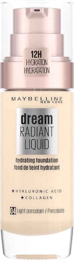 Maybelline Dream Radiant Liquid - 04 Light Porcelain - Foundation