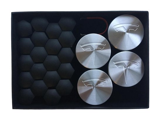 Tesla Model 3 : Kit d'enjoliveurs de roues Aero (8 combinaisons de