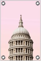 Tuinposter –St. Paul's Cathedral - Londen– 100x150cm Foto op Tuinposter (wanddecoratie voor buiten en binnen)
