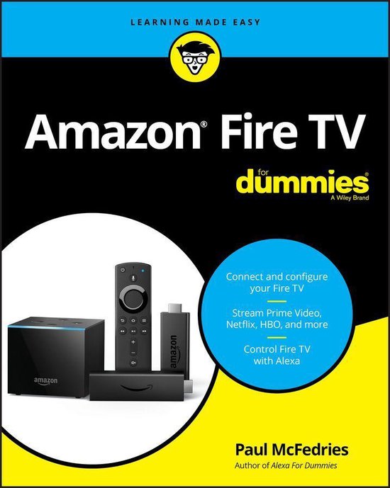 Amazon Fire TV For Dummies - cover