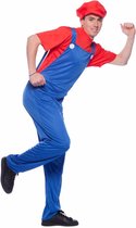 Folat Verkleedpak Super Mario Heren Polyester Maat 48-50