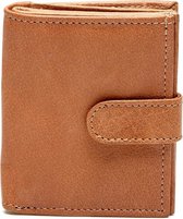 Chabo Bags Lola Camel Drukknop Portemonnee  - Bruin