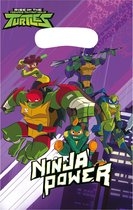 Ninja Turtles Uitdeelzakjes Versiering 23,9cm 8st