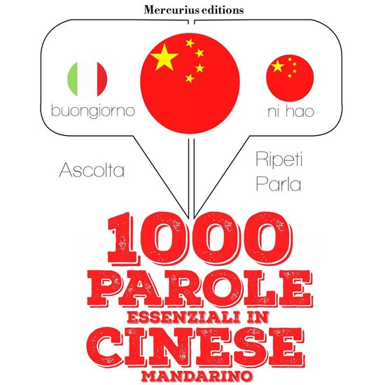 1000 parole essenziali in Cinese Mandarino - cover