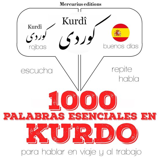 1000 palabras esenciales en kurdo - cover
