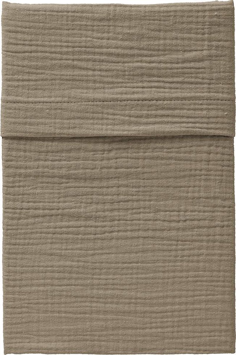 Cottonbaby Soft Ledikantlaken Taupe 120 x 150 cm