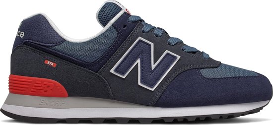 New Balance ML574 D Heren Sneakers - Navy - Maat 45.5 New Balance ML574 D Heren Sneakers - Navy - Maat 45.5