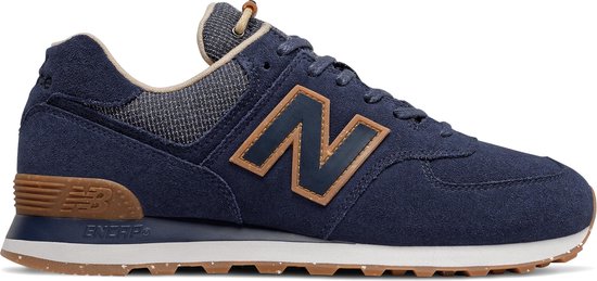 New Balance ML574 D Heren Sneakers - Navy - Maat 40 New Balance ML574 D Heren Sneakers - Navy - Maat 40