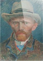 Zelfportret | Vincent van Gogh | Plexiglas | Wanddecoratie | 120CM X 80CM | Schilderij