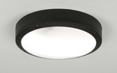 Lumidora Plafondlamp 71495 - 2 Lichts - E27 - Zwart - Kunststof - Buitenlamp - Badkamerlamp - IP54 - ⌀ 27 cm