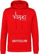 FitProWear Sport Polyester Hoodie - Trui - Sportkleding Maat M