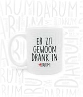 #DARUM! Mok - Gewoon Drank - Mok met grappige tekst - Quote