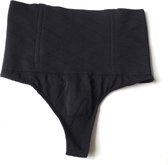 Correctie ondergoed shapewear - High waist string zwart maat 38/40