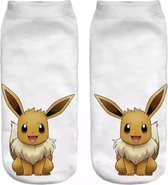 Pokemon Eevee Unisex Enkelsokken 36-41